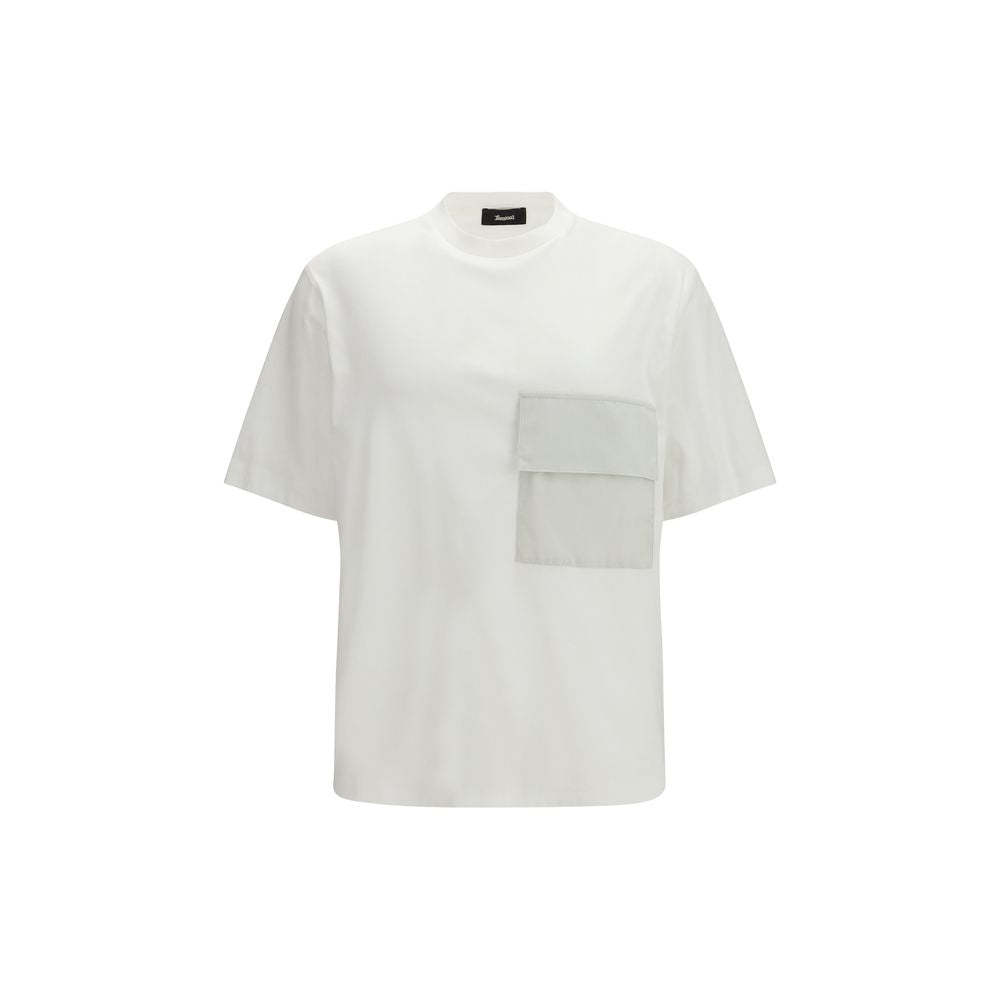 LAMINAR White Cotton T-Shirt