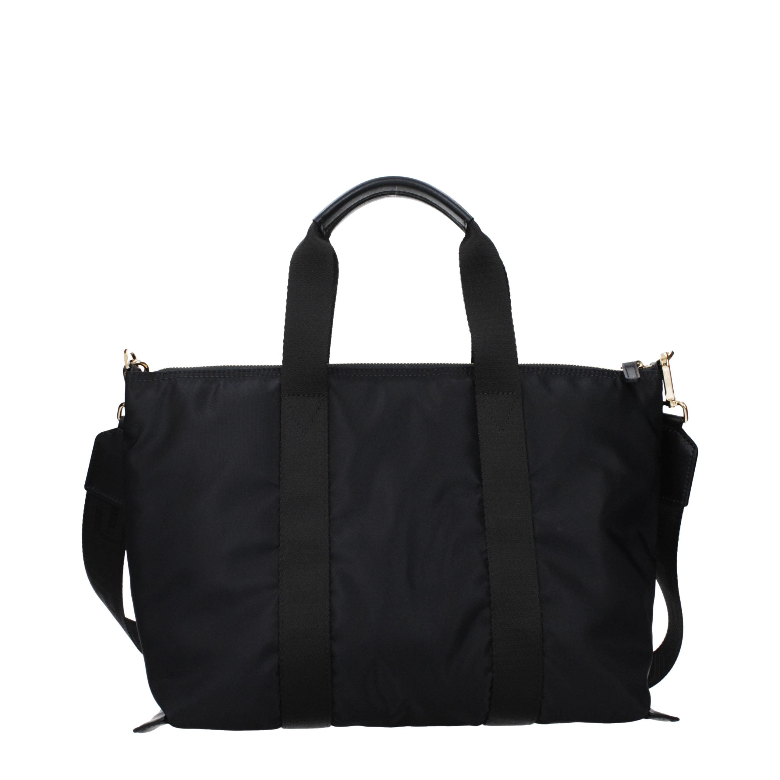Versace Black Nylon Handbag