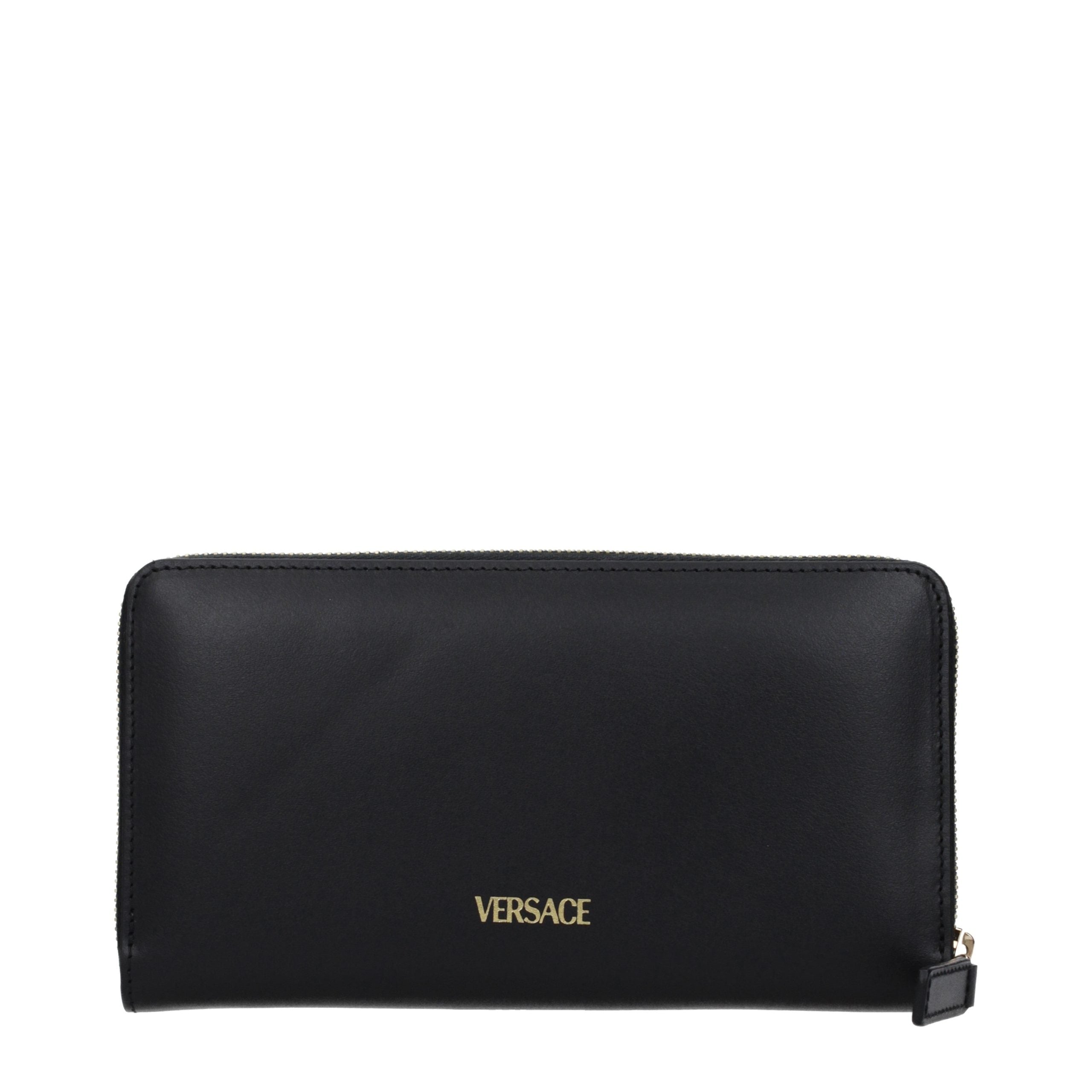 Versace Black Leather Wallet