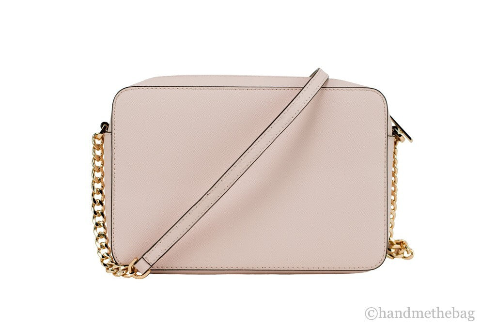 Michael Kors Adult Saffiano Leather East West Crossbody Handbag With 2 Slit Pockets
