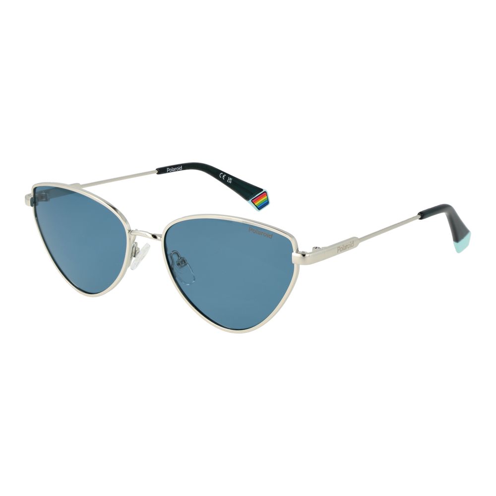 Polaroid Gray Metal Sunglasses