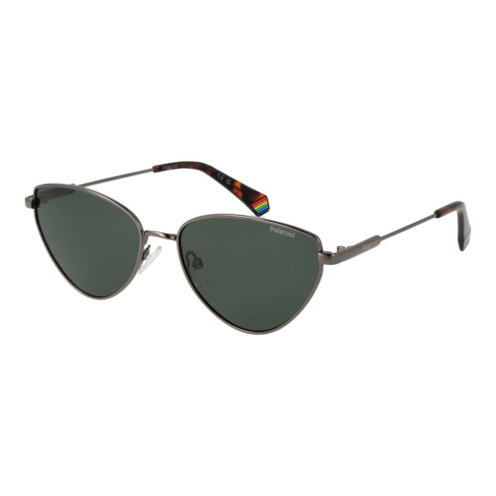 Polaroid Gray Metal Sunglasses