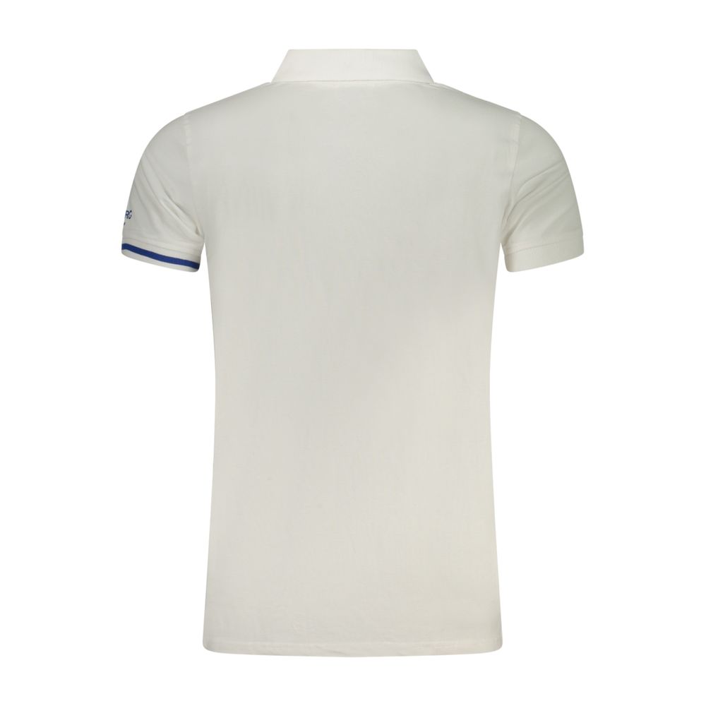 Iceberg Blue Cotton Men Polo Shirt