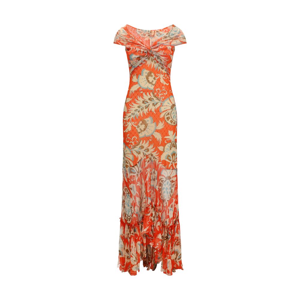 Etro Multicolor Polyamide Casual Dress