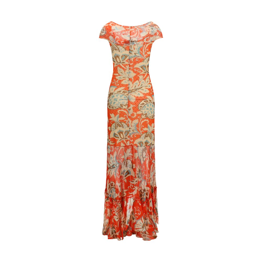 Etro Multicolor Polyamide Casual Dress