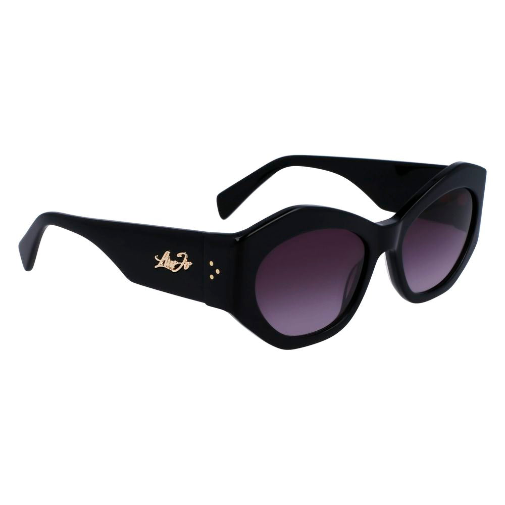 Liu Jo Black Acetate Sunglasses