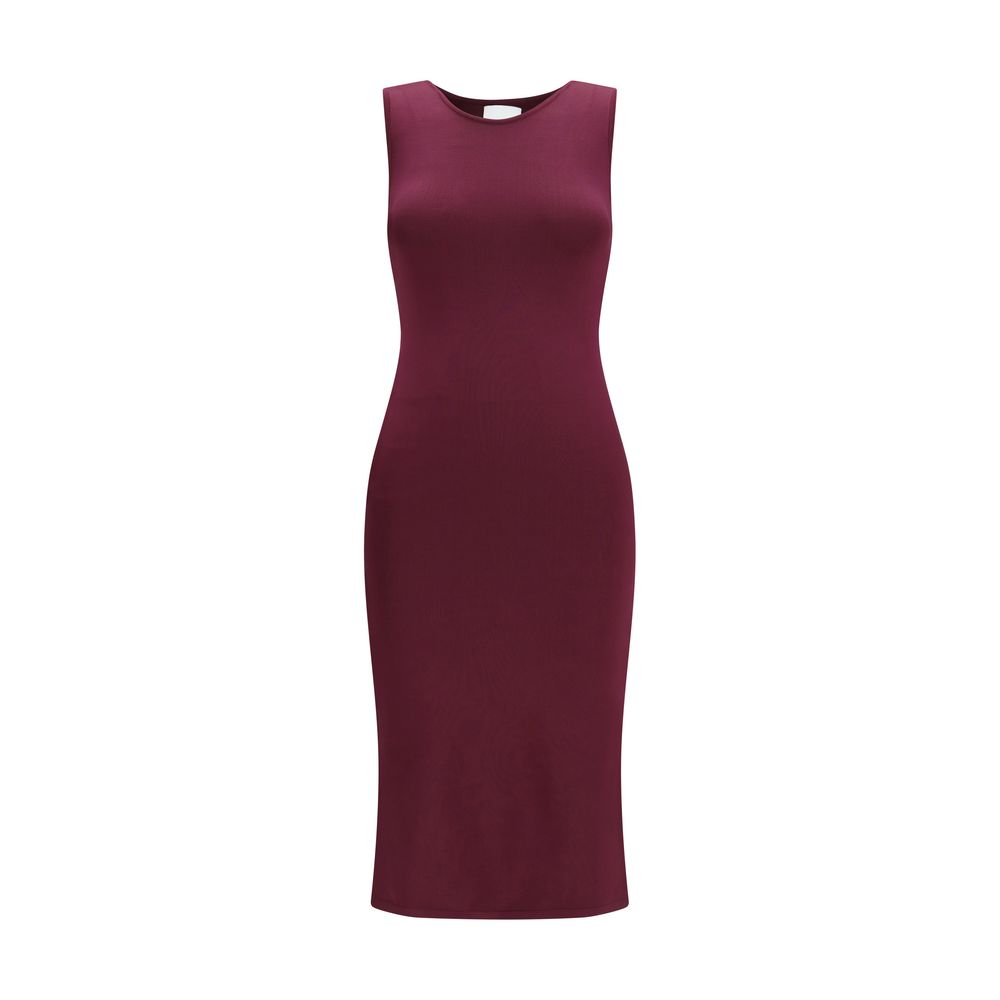 SA SU PHI Purple Silk Long Dress