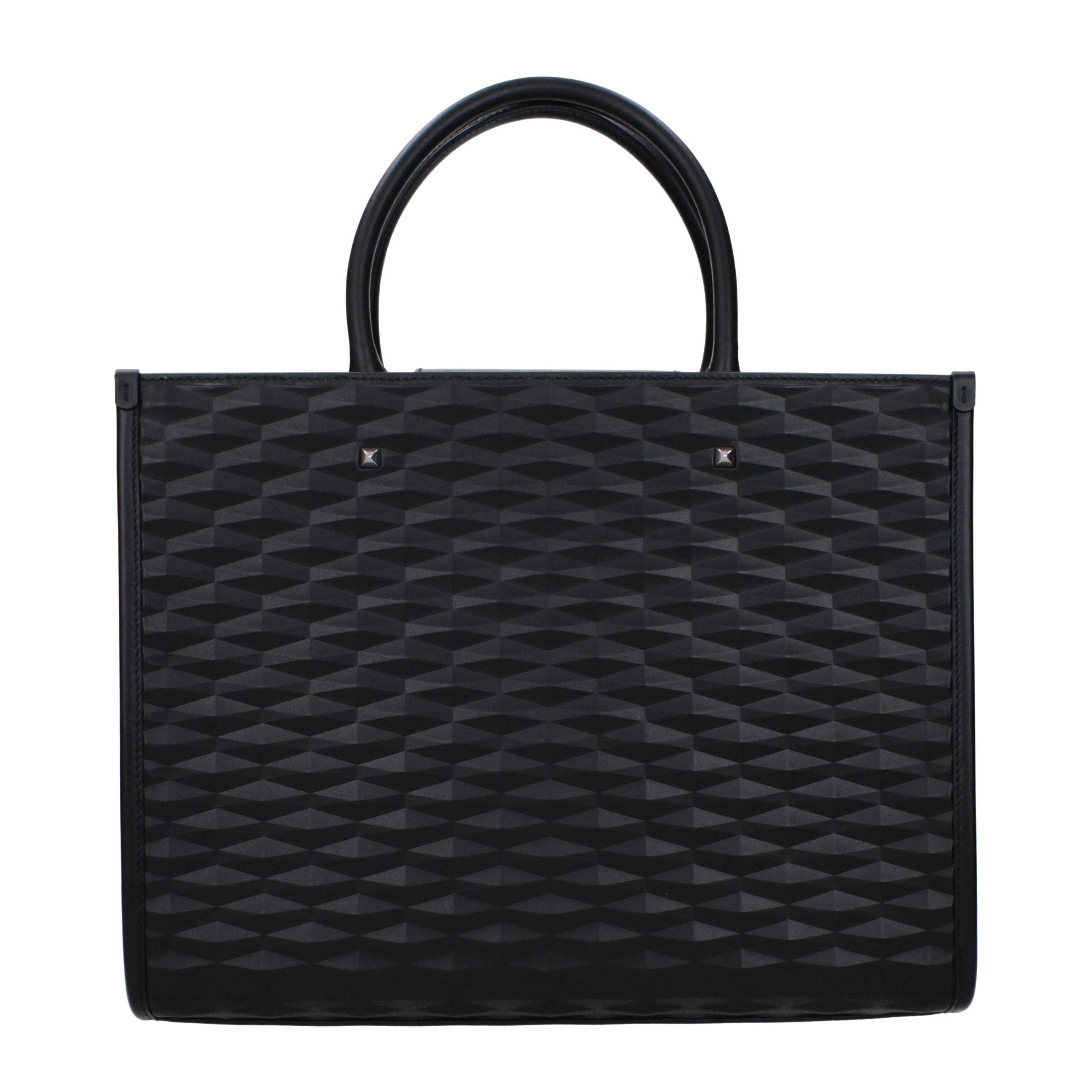 Jimmy Choo Black Leather Handbag