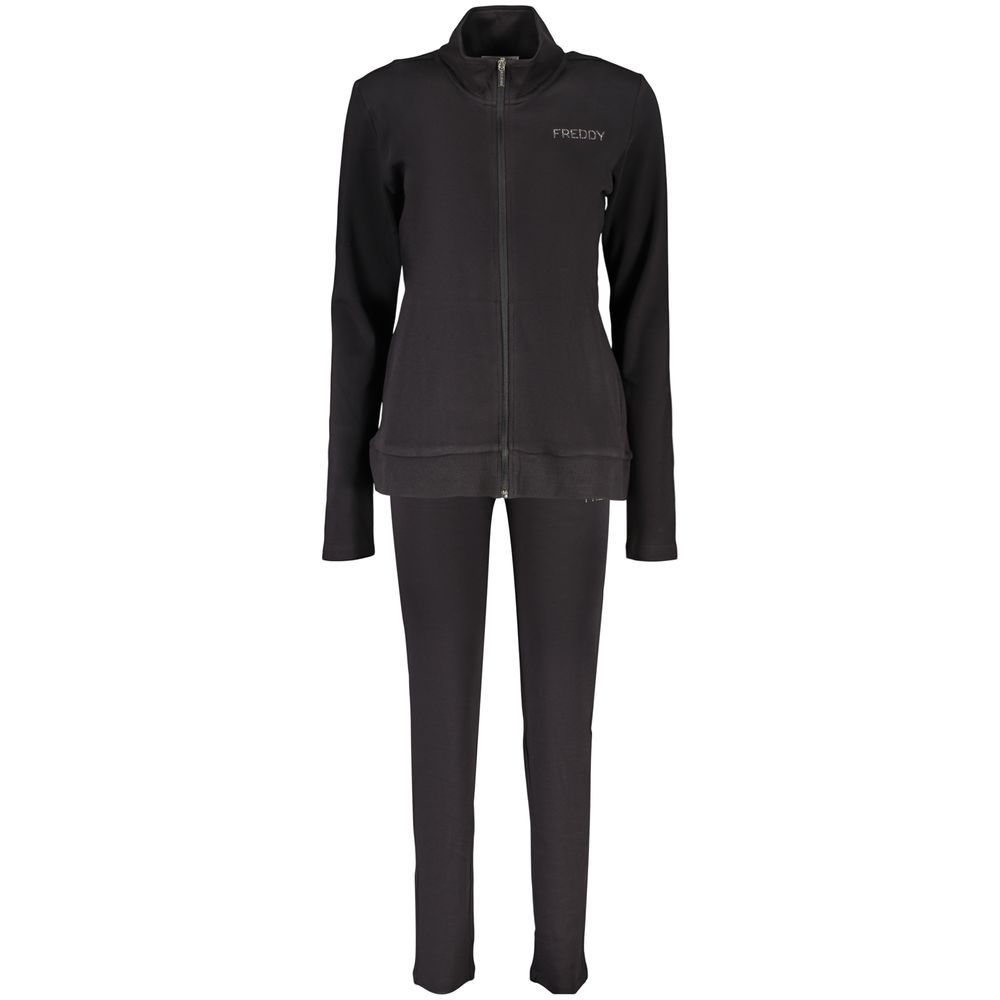 Freddy Black Cotton Sweatshirt