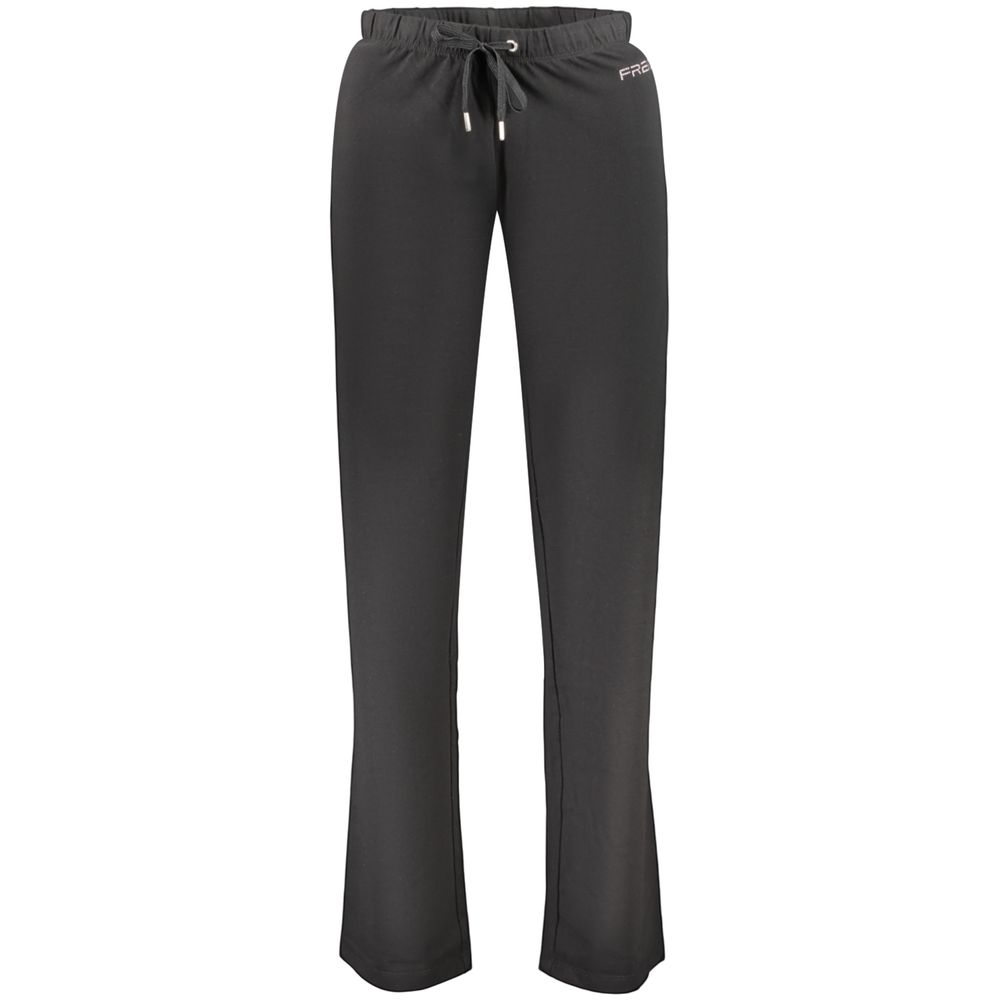 Freddy Black Cotton Joggers (Workout Pants)