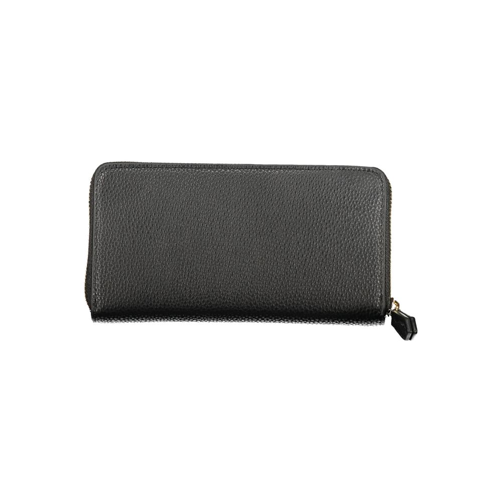 Mario Valentino Black Polyethylene Wallet