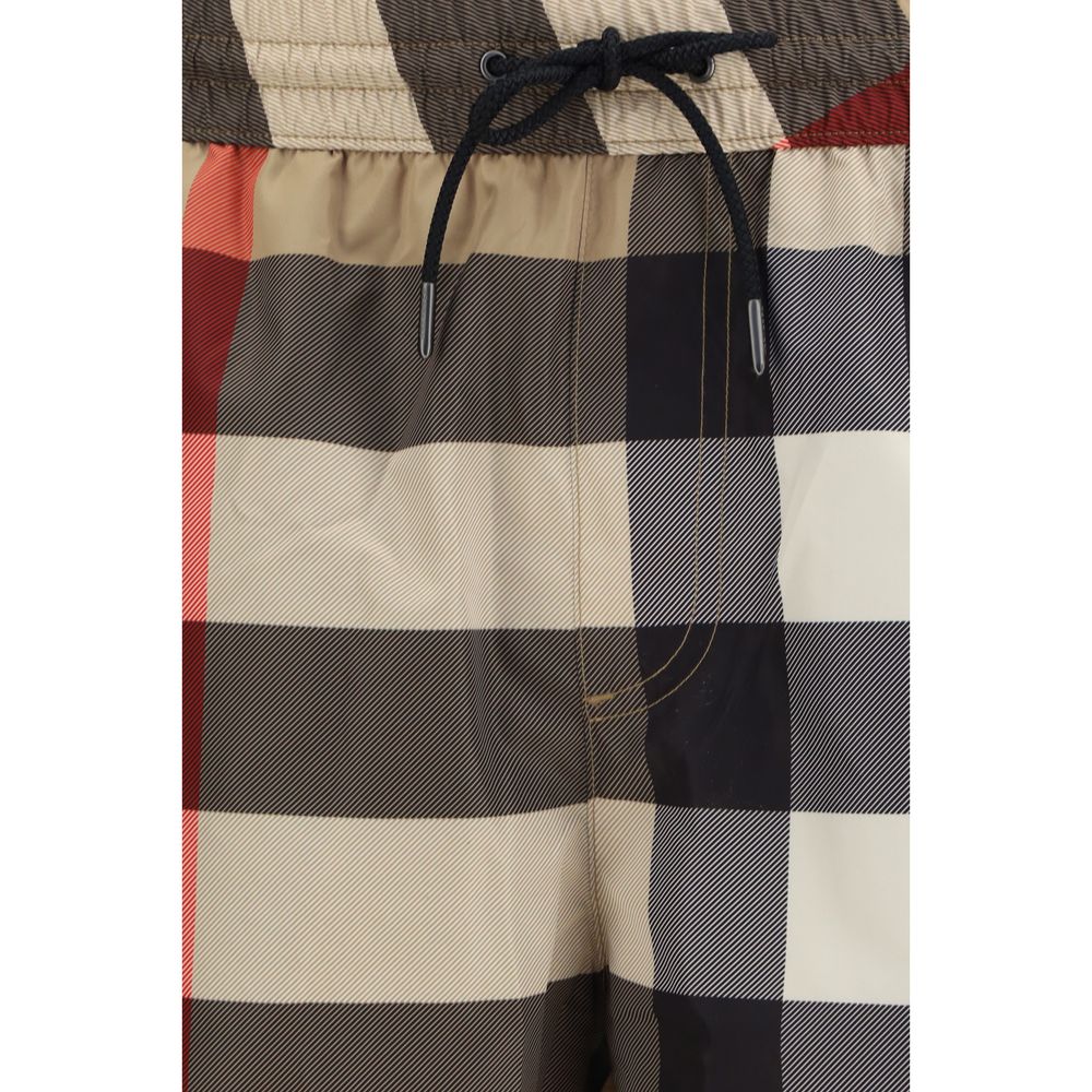 Burberry Multicolor Polyester Shorts