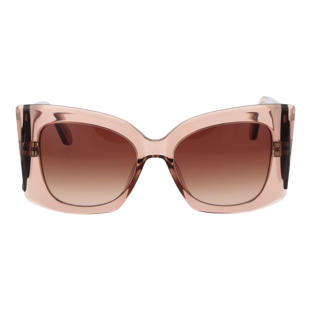 Replay Pink Plastic Sunglasses