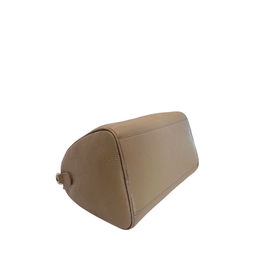 Baldinini Trend Brown Cowhide Shoulder Bag