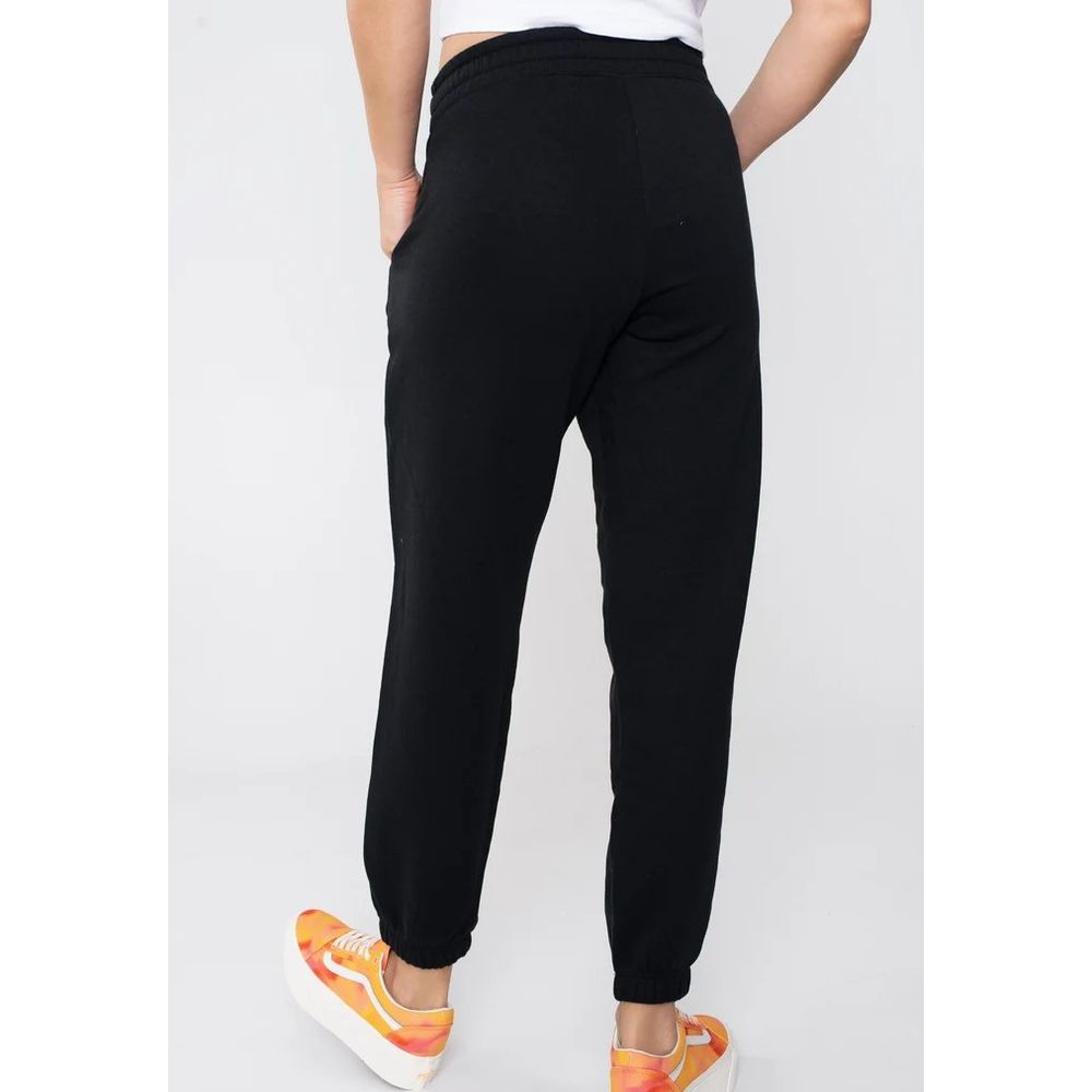 Champion Black Cotton Joggers (Workout Pants)