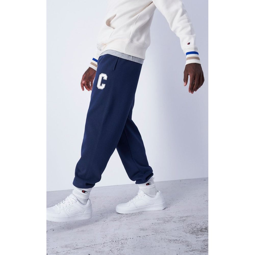 Champion Blue Cotton Joggers (Workout Pants)