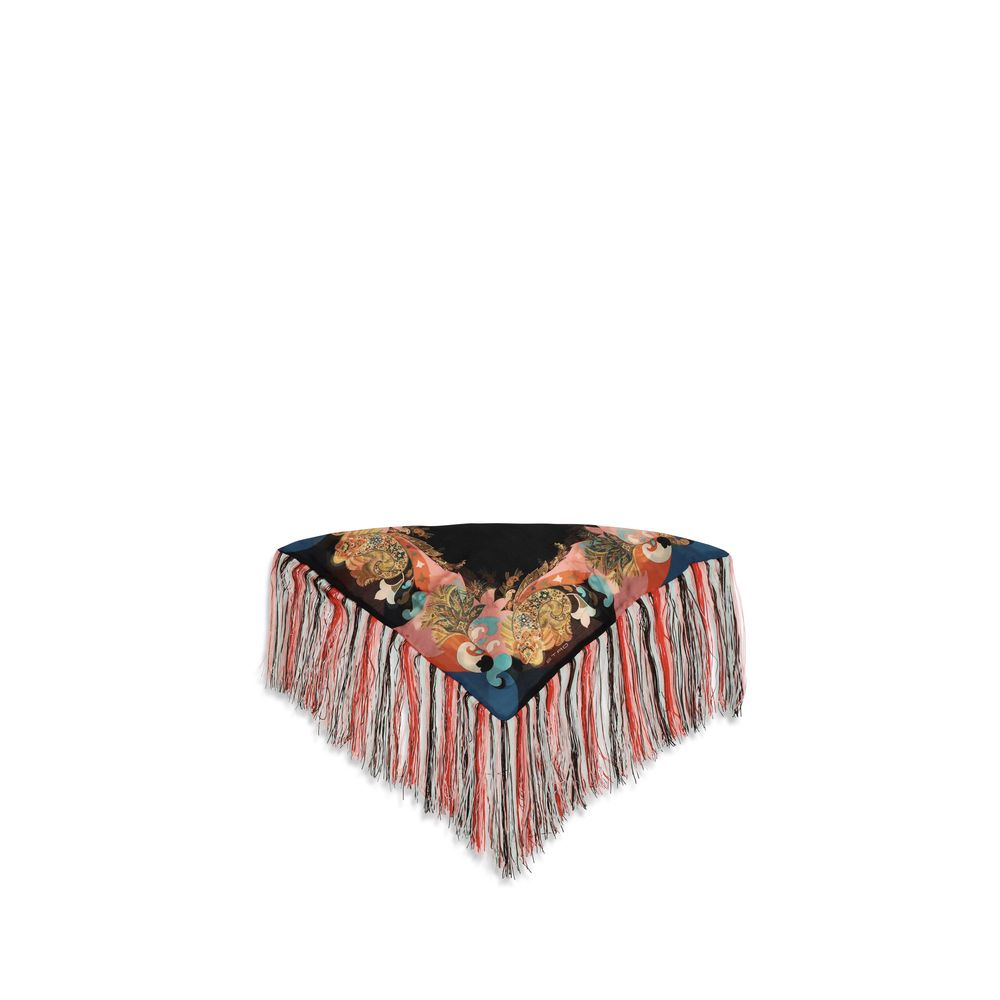 Etro Multicolor Silk Scarf