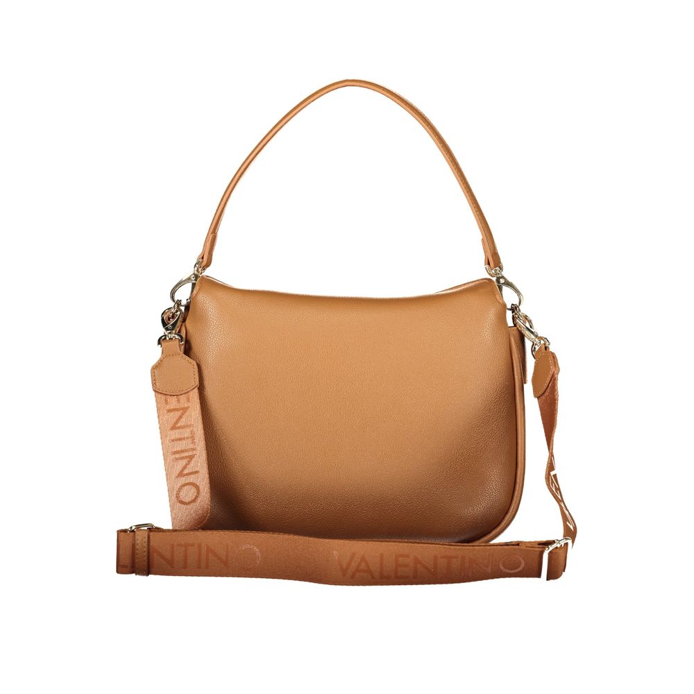 Mario Valentino Brown Polyurethane Women's Bag