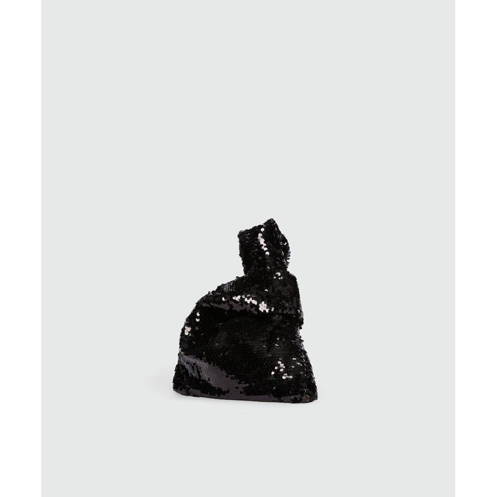MSGM Black Polyester Handbag