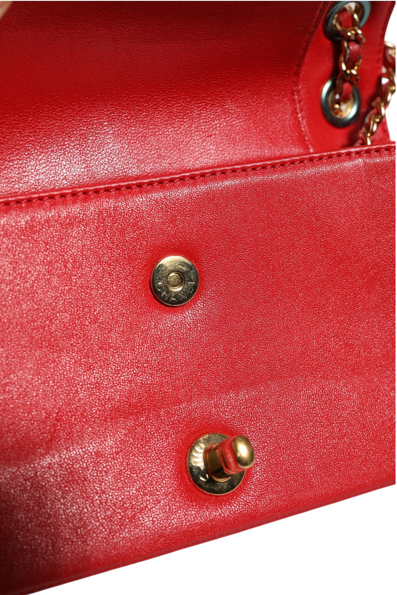 Chanel Burgundy Sheepskin Quilted Leather Mademoiselle Flap Bag