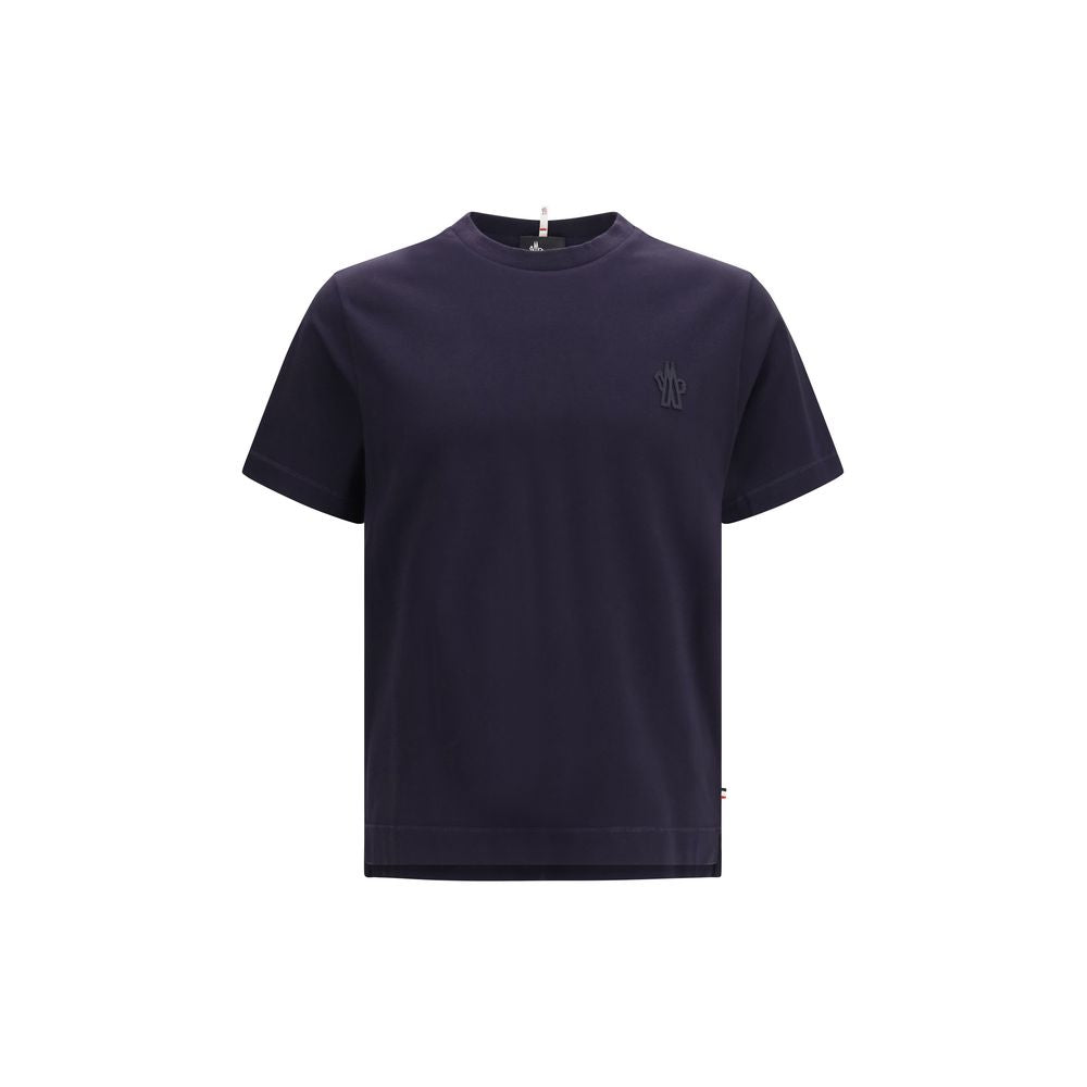 Moncler Grenoble Blue Cotton Sportswear