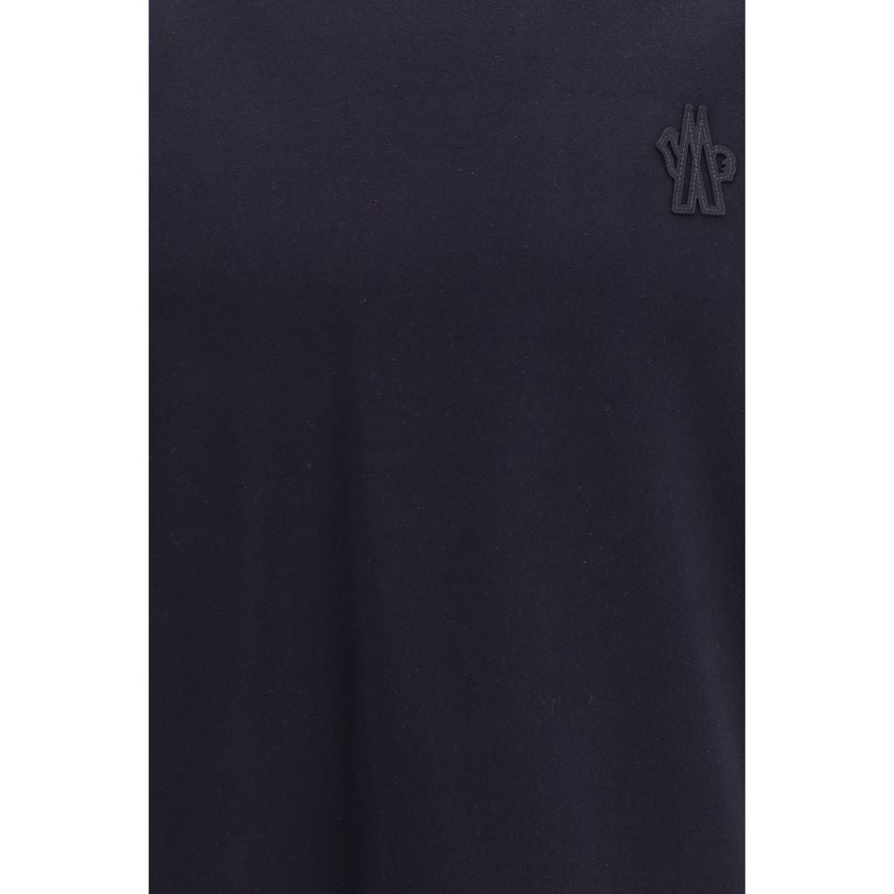 Moncler Grenoble Blue Cotton Sportswear