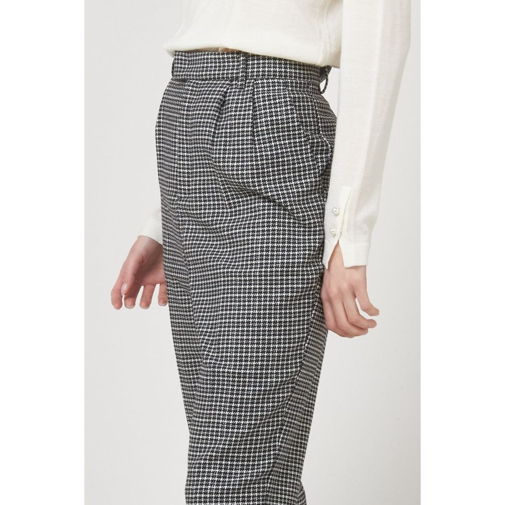 Gas Gray Polyester Casual Pants
