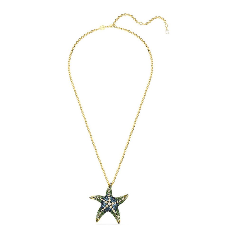 Swarovski Gold Stainless Steel Necklace