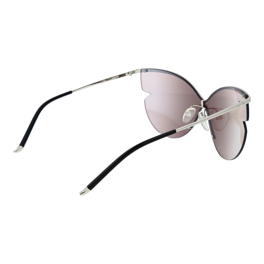 Ana Hickmann Gray Metal Sunglasses