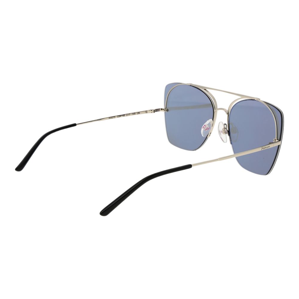 Ana Hickmann Gray Metal Sunglasses