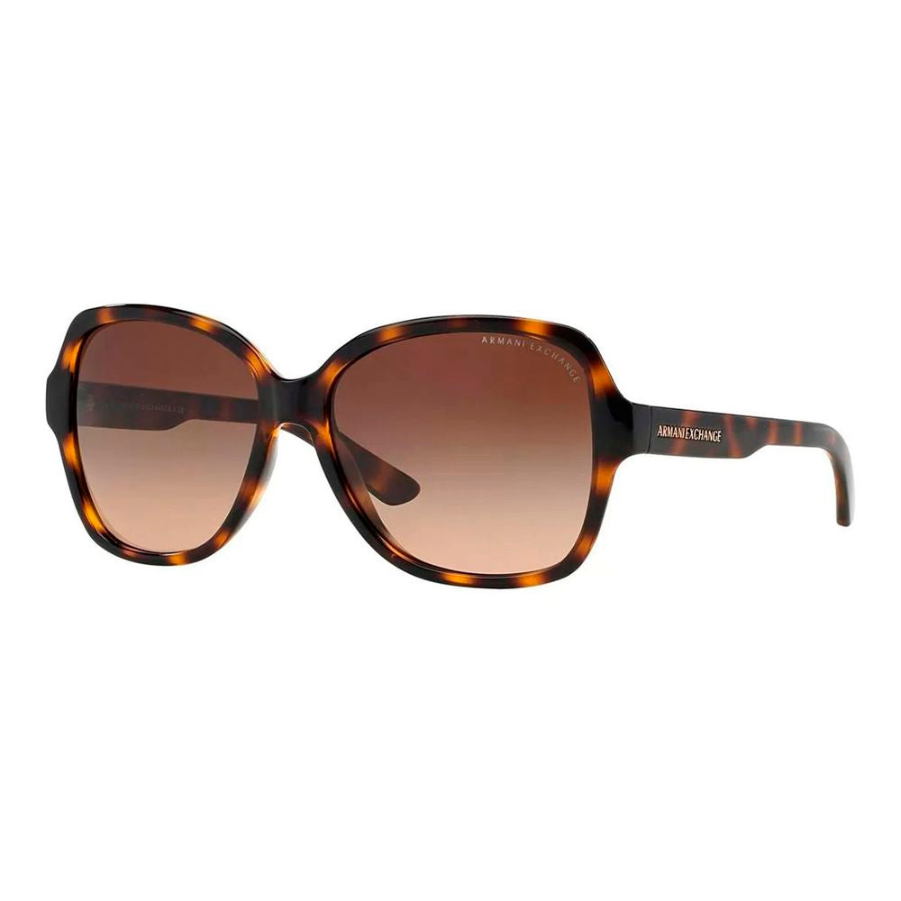 Armani Exchange Brown Acetate Sunglasses