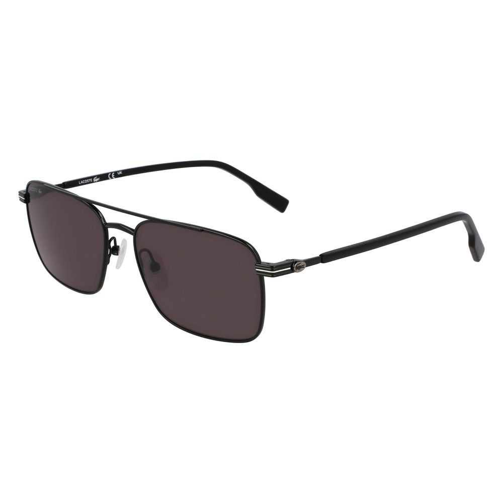 Lacoste Black Metal Sunglasses