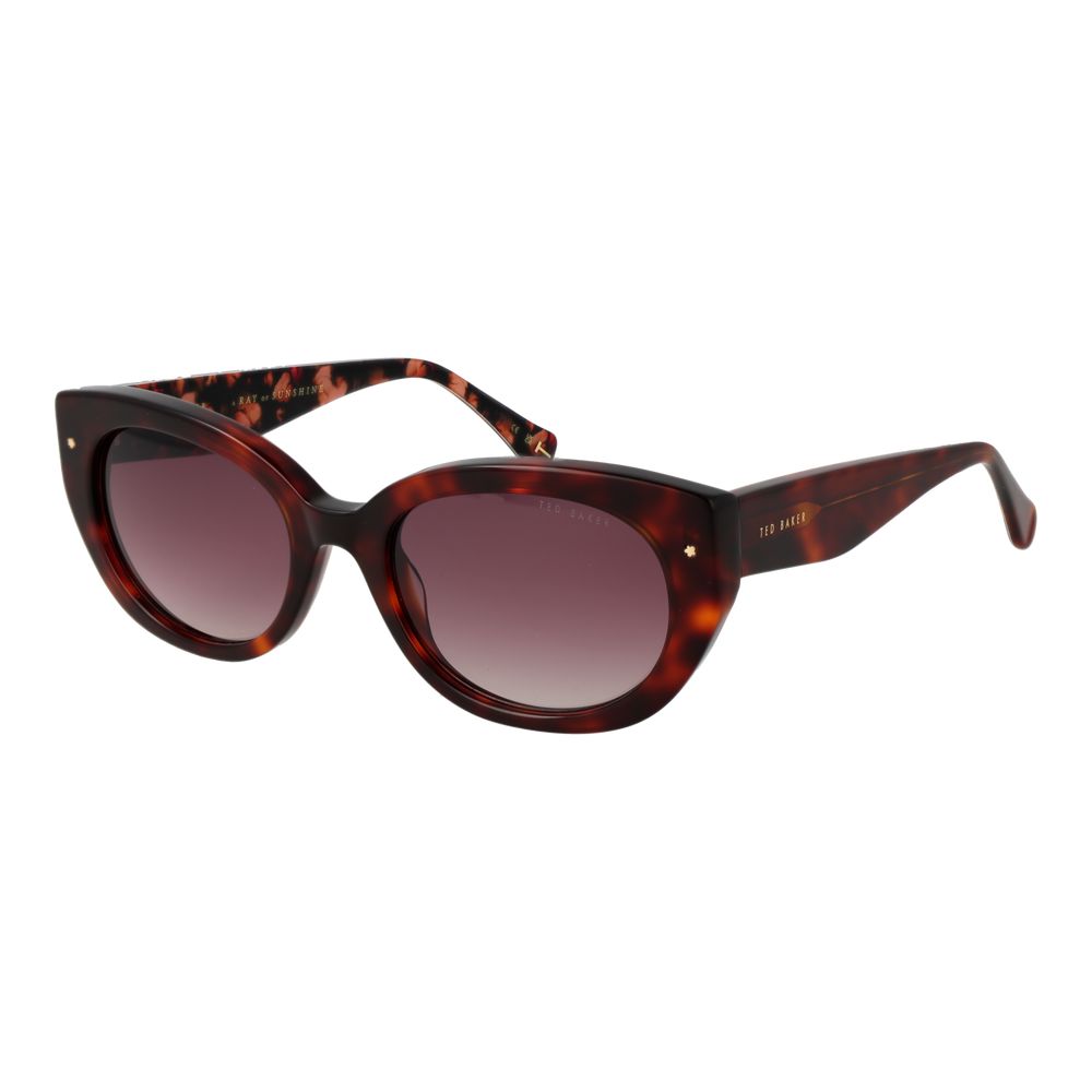 Ted Baker Brown Acetate Sunglasses