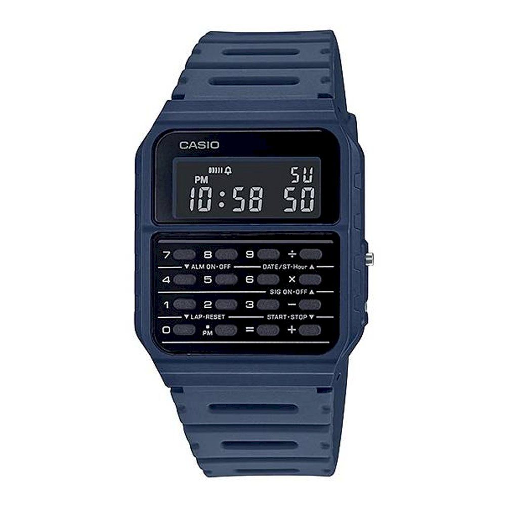 Casio Blue Resin Digital Watch