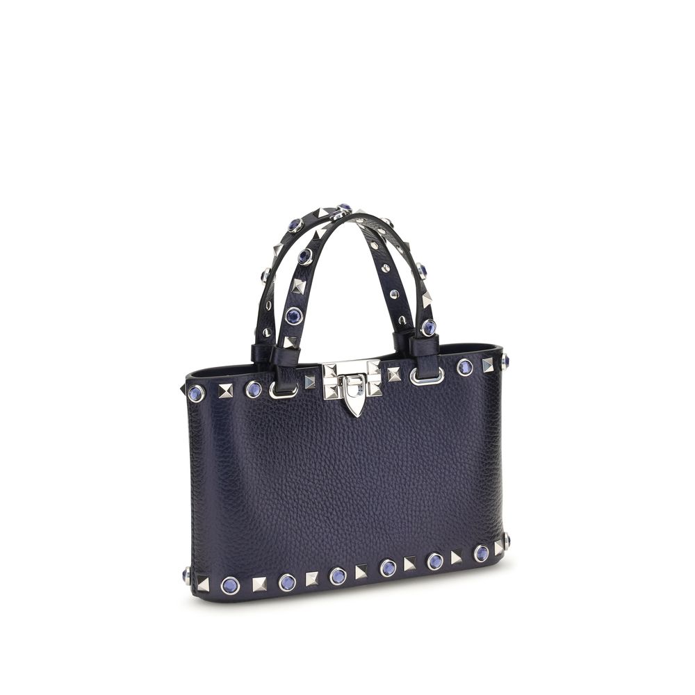 Valentino Garavani Black Calf Leather Bos Taurus Accessories