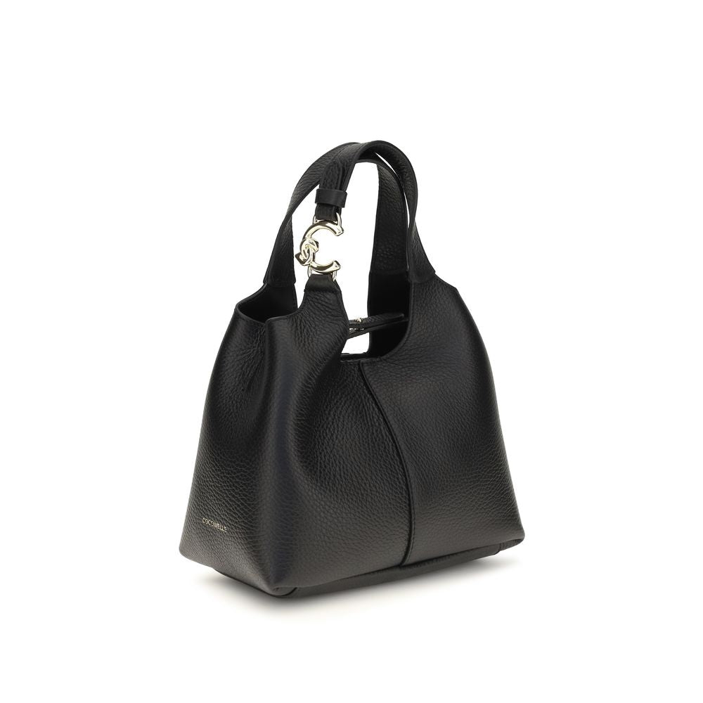 Coccinelle Black Calf Leather Bos Taurus Shoulder Bag