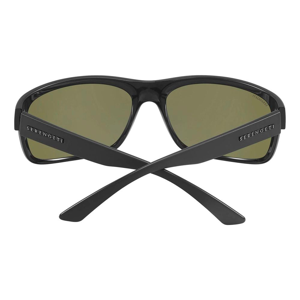 Serengeti Black Nylon Sunglasses