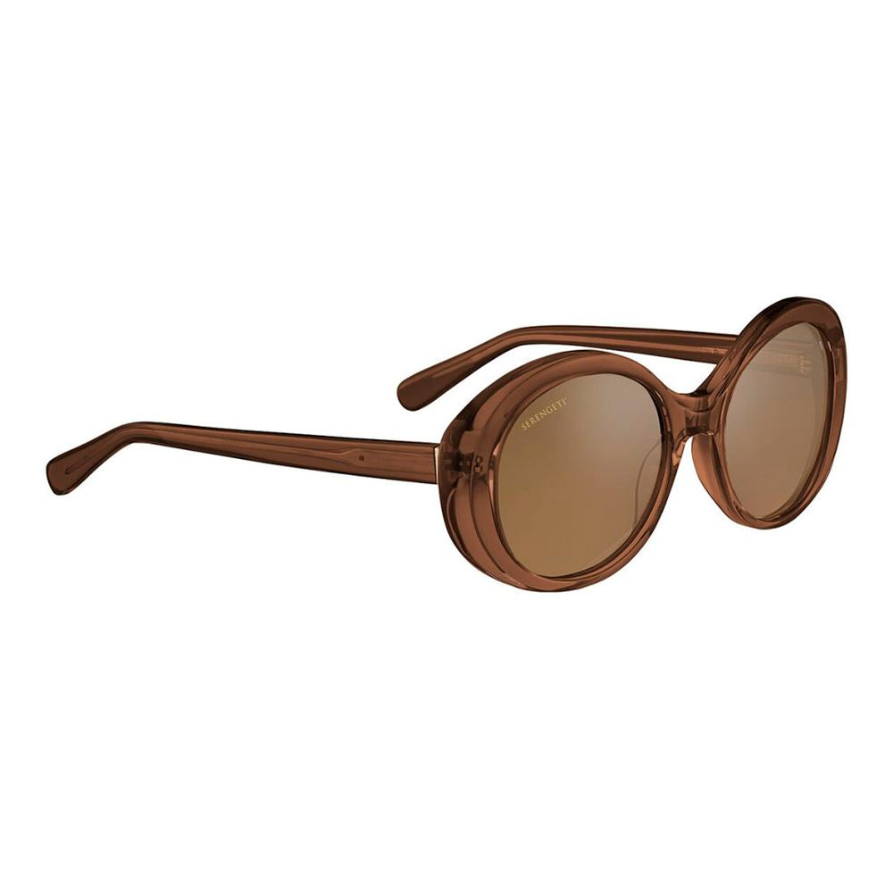 Serengeti Brown Acetate Sunglasses