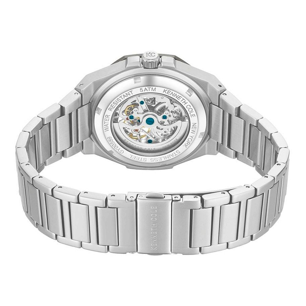Kenneth Cole Gray Stainless Steel Dress Watch