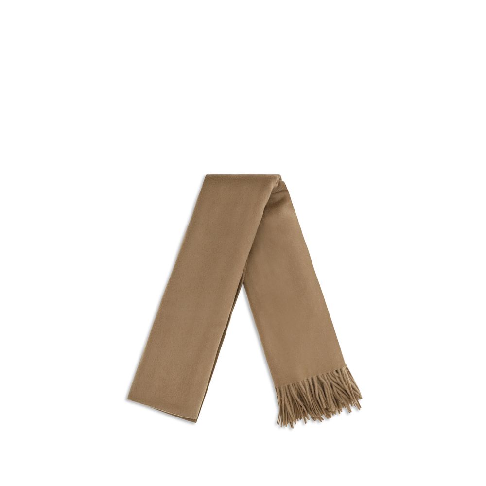 Max Mara Beige Cashmere Scarf