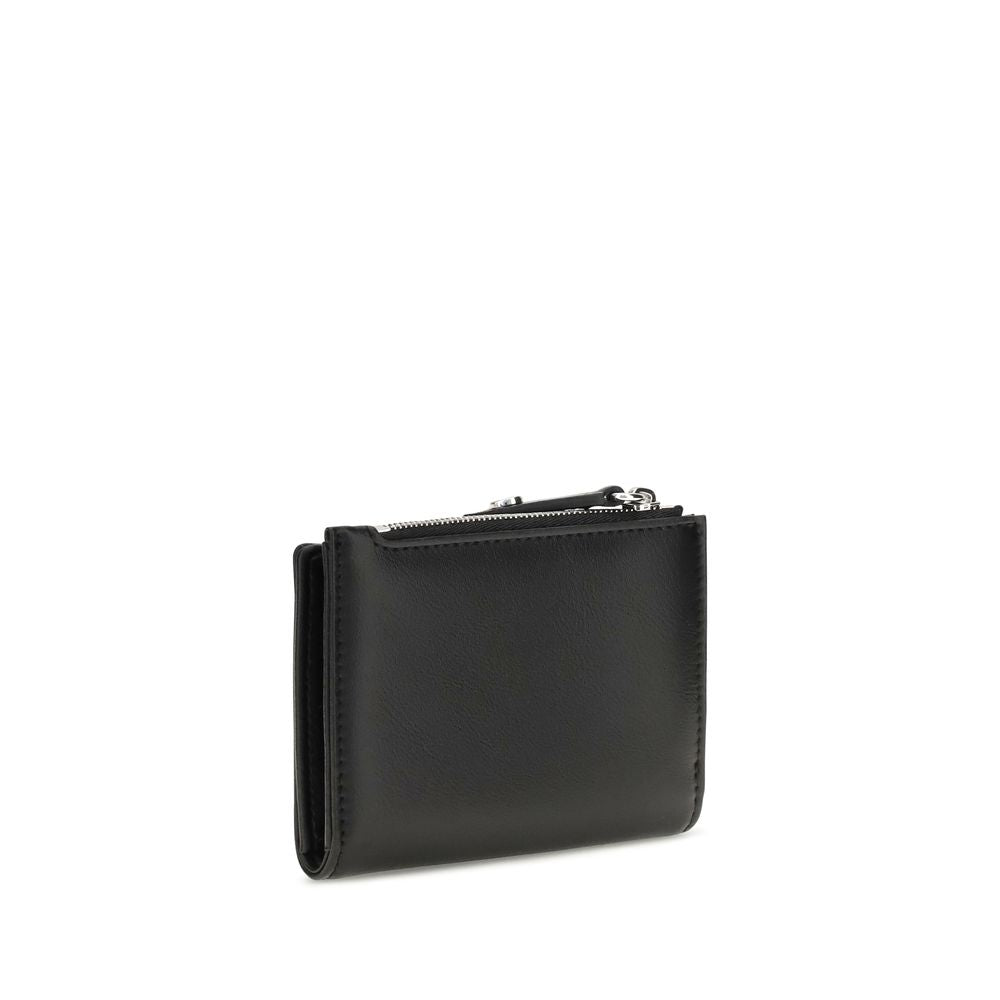 Vivienne Westwood Black Calf Leather Bos Taurus Wallet
