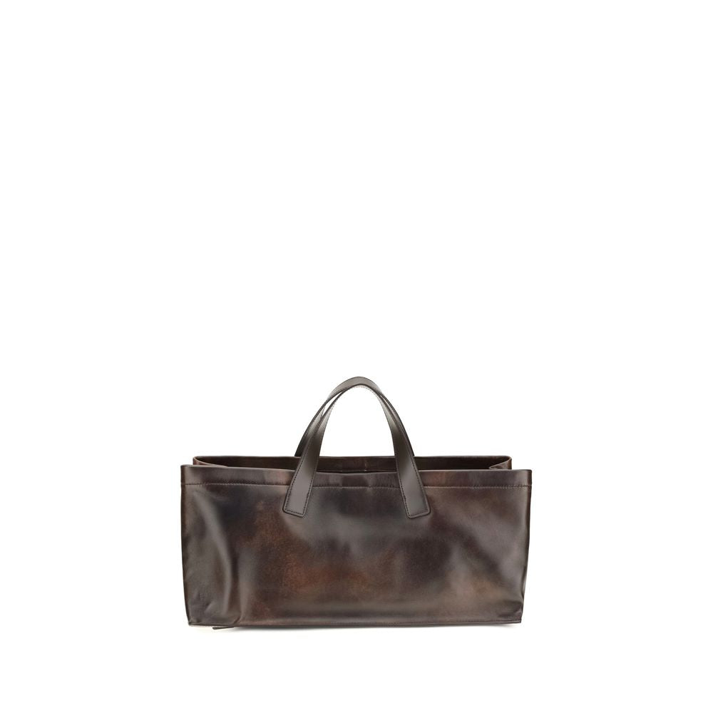 Staud Brown Lamb Ovis Aries Aries Handbag