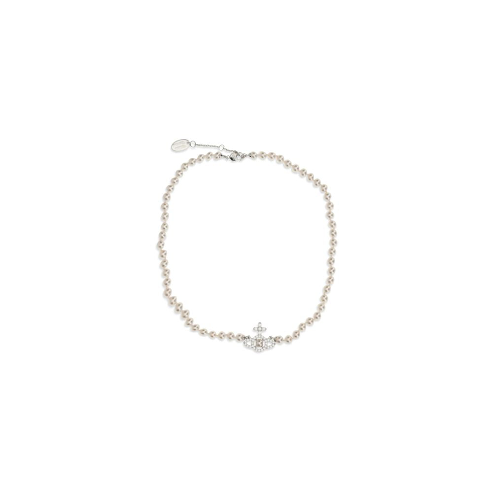 Vivienne Westwood Silver Brass Necklace