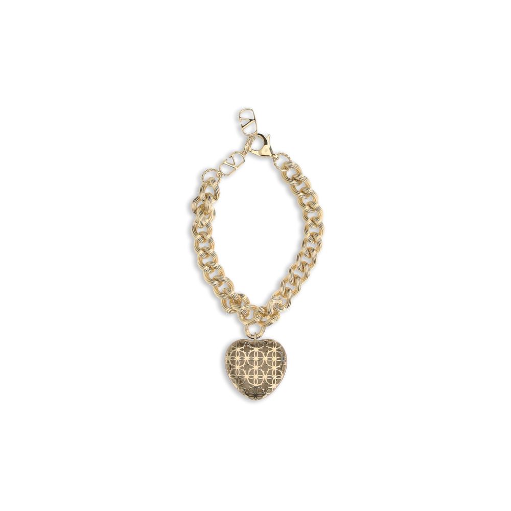Valentino Garavani Gold Brass Bracelet