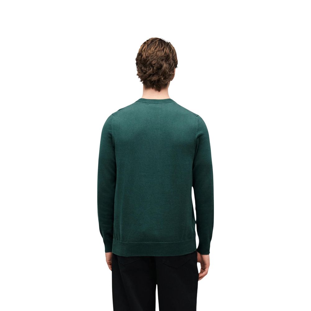 Lyle & Scott Green Cotton Sweater