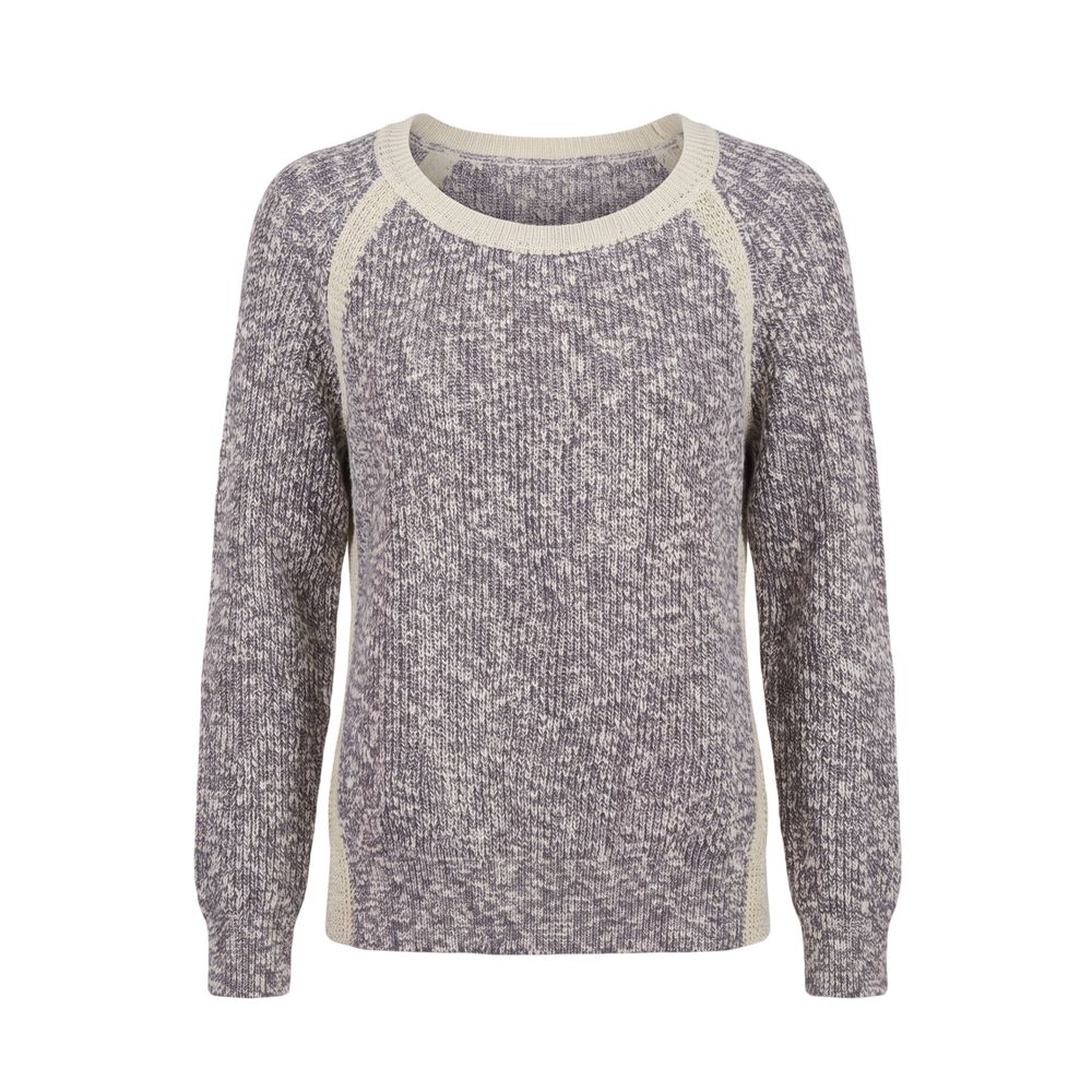 Trussardi Jeans Grey Cotton Women's Sweater