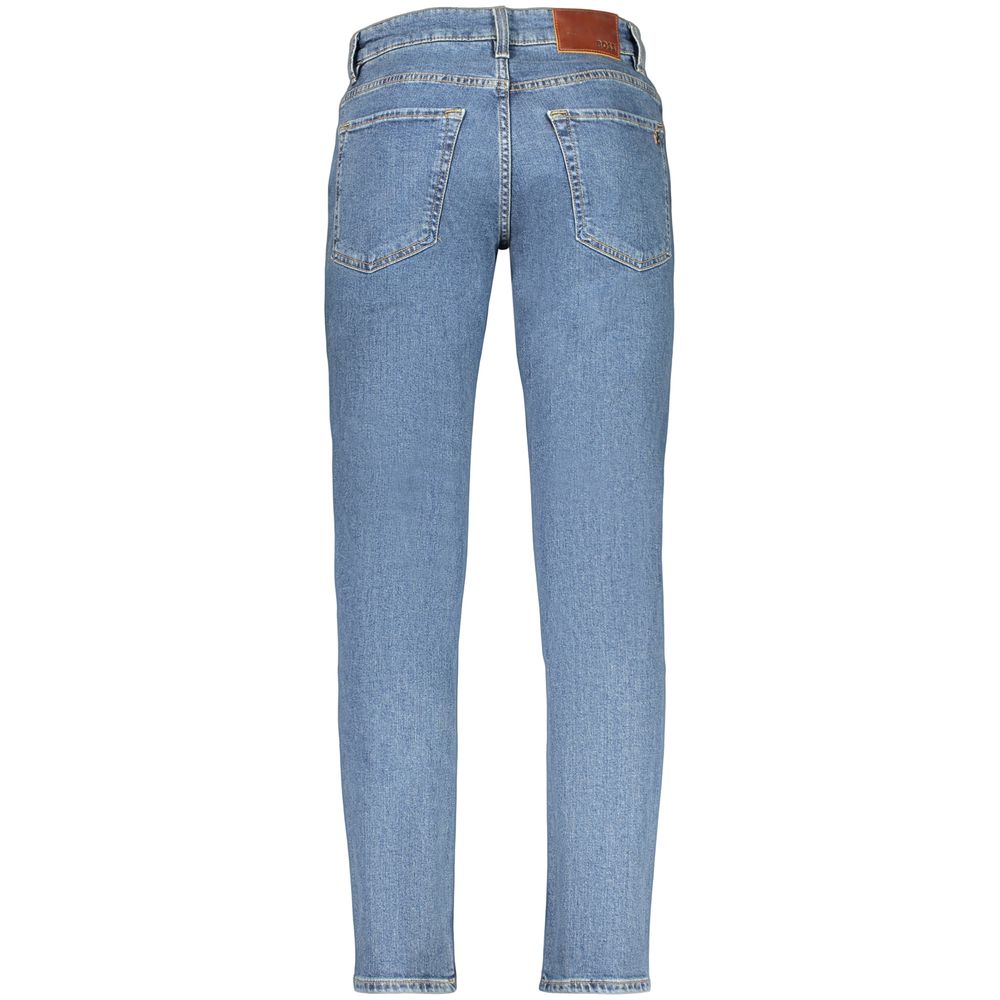 Hugo Boss Blue Cotton Men's Jean