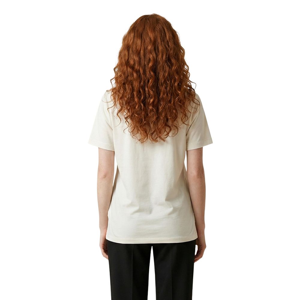 Liu Jo Beige Cotton T-Shirt
