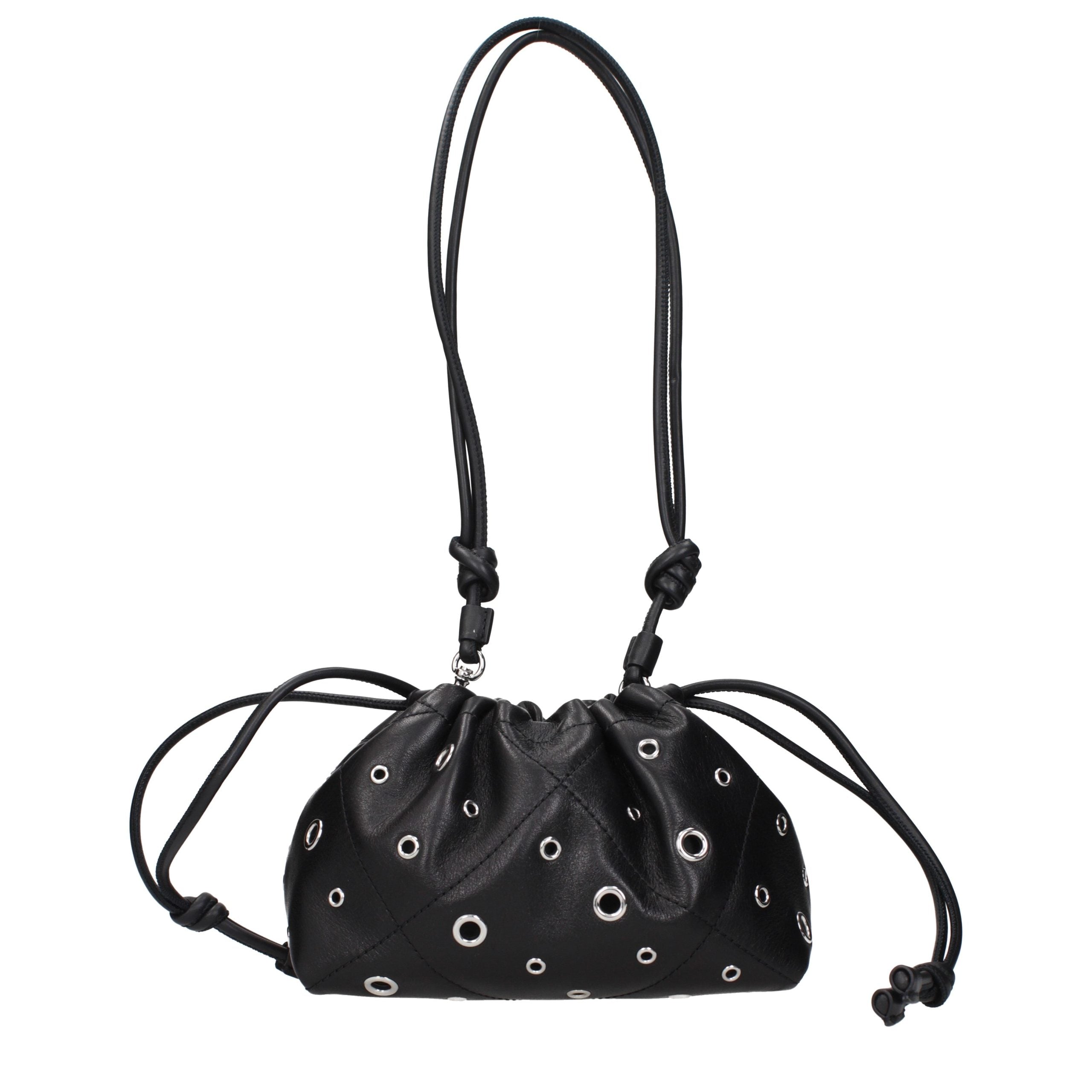 Tory Burch Black Leather Shoulder Bag