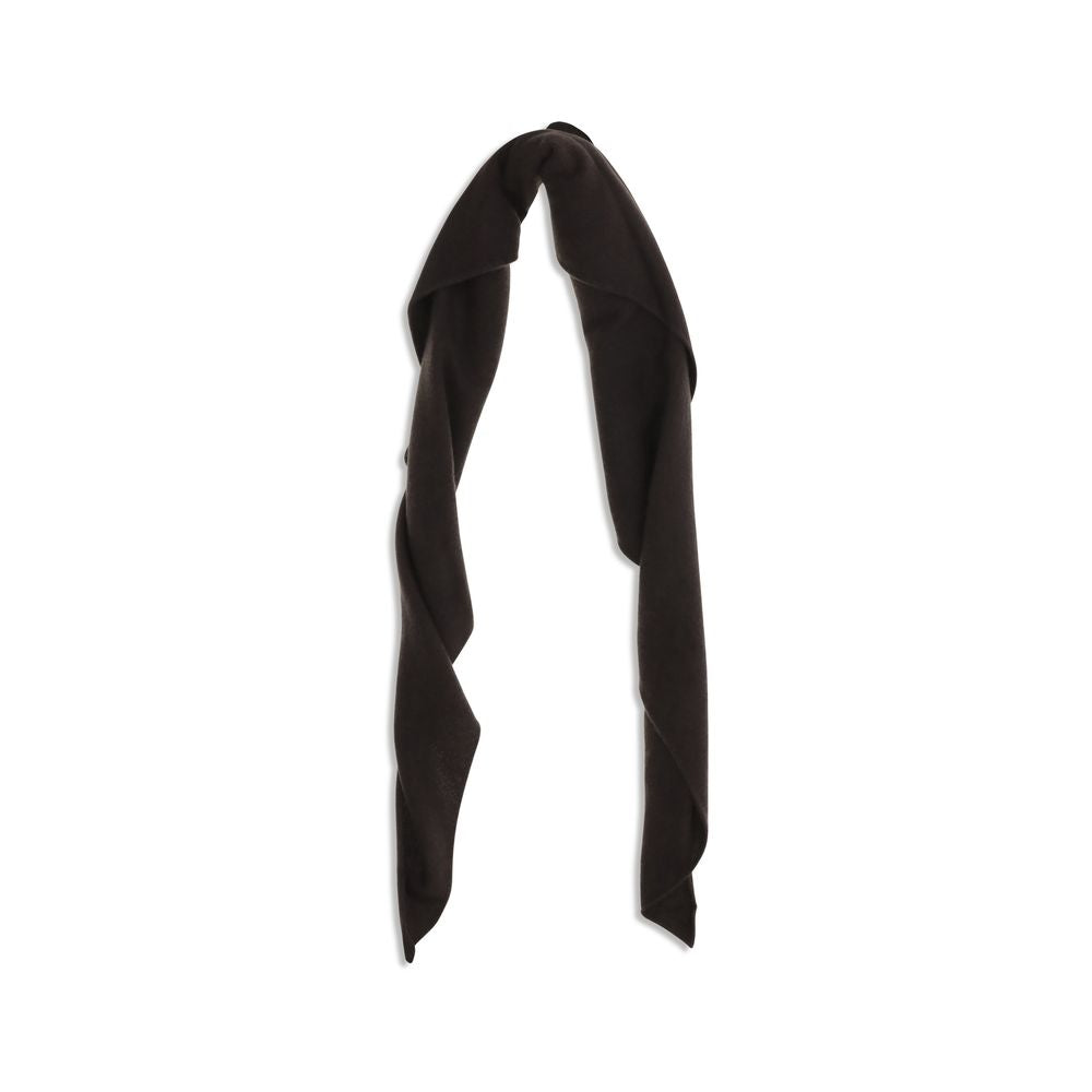 Brunello Cucinelli Brown Cashmere Scarf